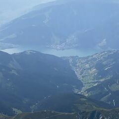 Flugwegposition um 13:27:55: Aufgenommen in der Nähe von Gemeinde Maria Alm am Steinernen Meer, 5761, Österreich in 2835 Meter